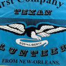 1st Texans Texas Regiment New Orleans 3'x5' Embroidered Flag ROUGH TEX® Cotton w Grommet and Rope