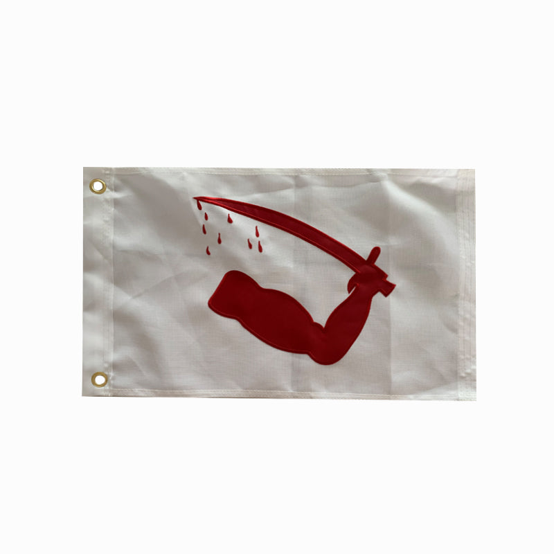 Dimmit's Goliad 12"x18" 600D Sewn Texas Historic Flag