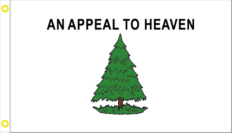 Liberty Tree An Appeal To Heaven 5x8 Feet Flags ROUGH TEX® 100D Ships After 7/23/2024 American Christian Flag