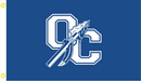 Oconee County High School Blue 3'X5' Flag ROUGH TEX® 100D Double Sided
