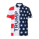 Trump Presidential Polos USA Flag Golf Shirts All Sizes S M L XL XXL XXXL XXXXL Keep America Great 12 Packs