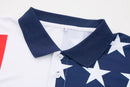 Trump Presidential Polos USA Flag Golf Shirts All Sizes S M L XL XXL XXXL XXXXL Keep America Great 12 Packs