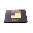 Christian Ceremonial Gold Fringed Indoor Church 3x5 Feet 3'x5' Embroidered Flag ROUGH TEX® 100% Cotton Color Gift Box American History Sleeve