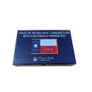Texas Hoods Brigade 1st Regiment Infantry Gold Fringe 3x5 Feet 3'x5' Embroidered Flags ROUGH TEX® 100% Cotton Color Gift Box American History Sleeve