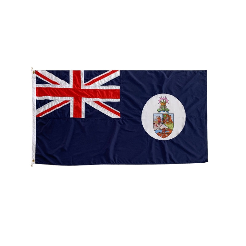 Saint Christopher Nevis Anguilla 1958-1967 British Empire Blue Ensign 3'x6' Flag ROUGH TEX® Cotton