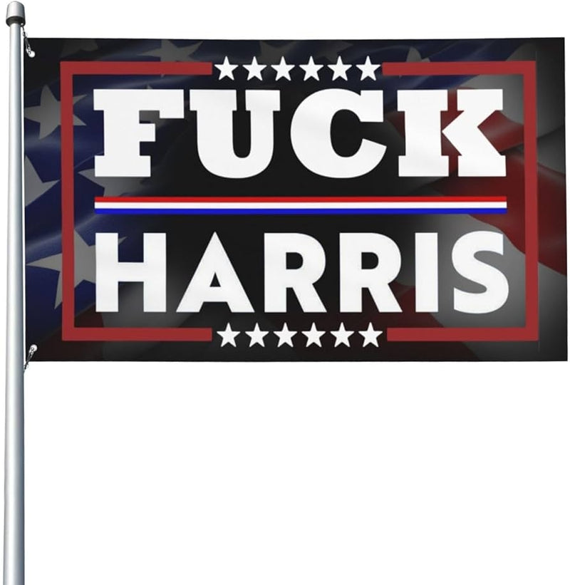 Fuck Harris 2024 Flag 3x5