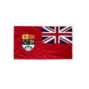 Canadian Red British Ensign Cotton Flag 1957 - 1965 3x5 Feet