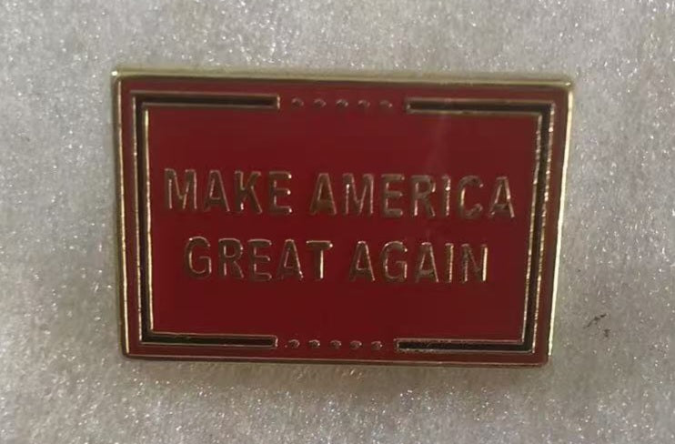 Make America Great Again Cloisonné Red Lapel Pins MAGA Nation Trump 45 47 (inaugural pin)