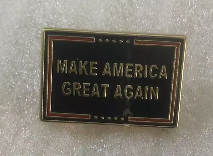 Make America Great Again Cloisonné Blue Lapel Pins MAGA Nation Trump 45 47