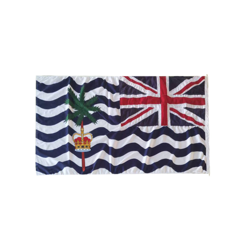 Commissioner of the British Indian Ocean Territory British Empire Blue Ensign 3'x6' Flag ROUGH TEX® Cotton United Kingdom