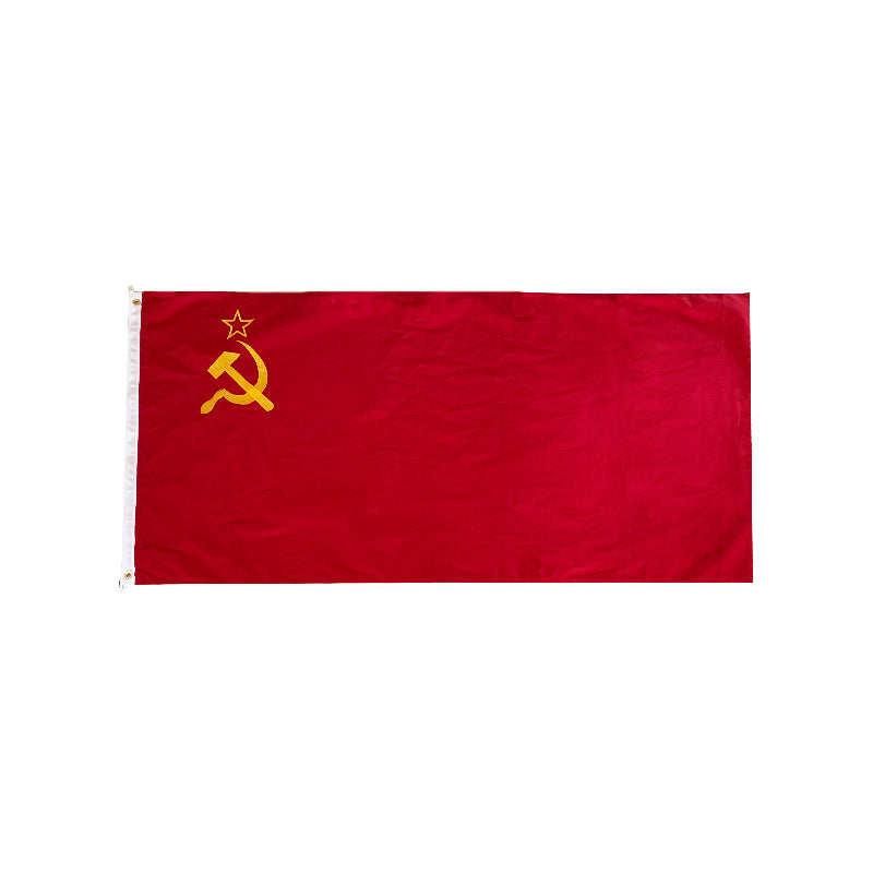 USSR Official Cotton Flag 3'x6' Feet Government Specificans