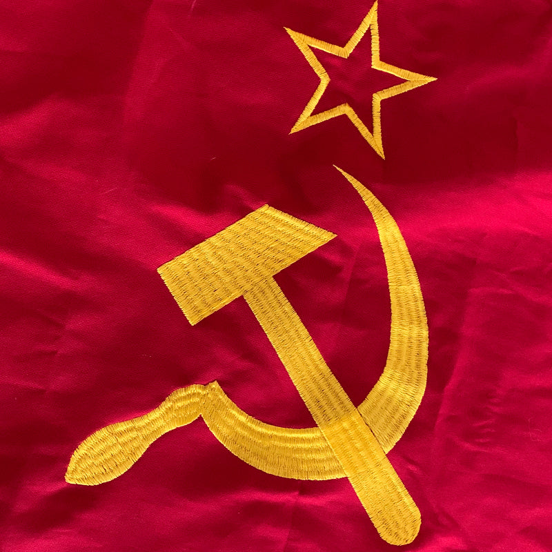 USSR Official Cotton Flag 3'x6' Feet Government Specificans