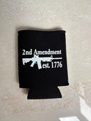 2nd Amendment est. 1776 Jacket Can Holder Drink Koozie