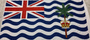 Commissioner of the British Indian Ocean Territory British Empire Blue Ensign 3'x6' Flag ROUGH TEX® Cotton United Kingdom Special Printing & Sewn Union Jack