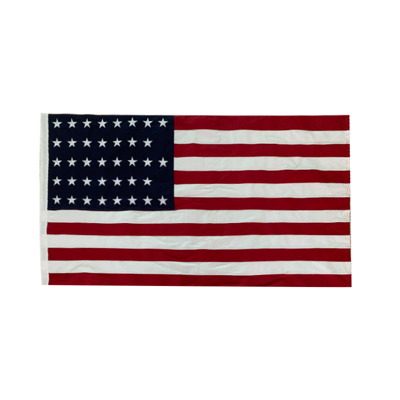 1878 1890 USA 38 Stars American Flags Cotton Made to Order