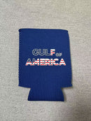 Gulf Of America USA Jacket Can Holder Drink Koozie