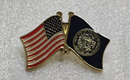 USA & Nebraska Friendship Lapel Pin