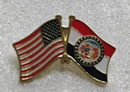 USA & Minnesota Friendship Lapel Pin
