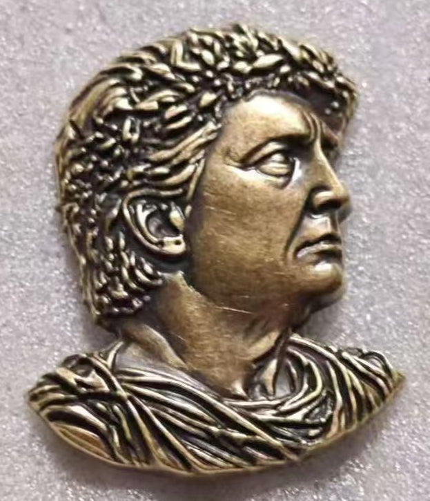 Trump Julius Caesar Lapel Pin