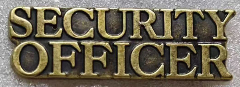Security Officer Lapel Pin