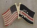 USA & Cape Verde Friendship Lapel Pin