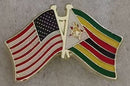 USA & Zimbabwe Friendship Lapel Pin