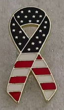 USA American Ribbon Lapel Pin
