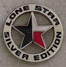 Texas Lone Star Silver Edition Lapel Pin