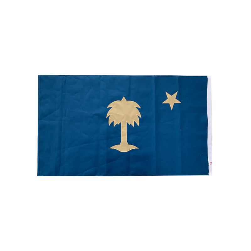 South Carolina Palmetto 2'x3' Embroidered Flag ROUGH TEX® COTTON in Gift Box