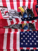 Merica USA American Eagle 3'x5' Flag ROUGH TEX® 68D No Header Card