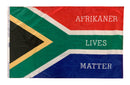 Afrikaner Lives Matter 3'x5' Flag ROUGH TEX® 68D No Header Card