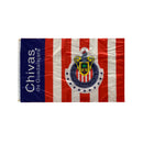 Chivas 3'x5' Flag ROUGH TEX® 68D No Header Card