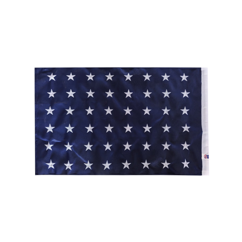 US 48 Star American Jack Flags 2x3 Feet Embroidered 600D Canvas