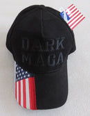 DARK MAGA USA Bill Black Embroidered Cap