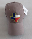 Texas Flag Map Embroidered Cap