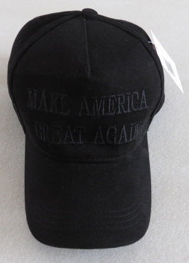 Make America Great Again Blackout Embroidered Cap