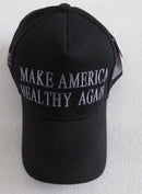 Make America Healthy Again 45 USA Black Embroidered Cap