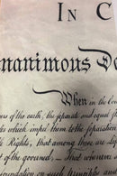 5x8 Feet Declaration of Independence Banner Flag