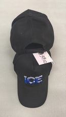 ICE Blue & Black Embroidered Cap