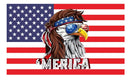 Merica USA American Eagle 3'x5' Flag ROUGH TEX® 68D No Header Card