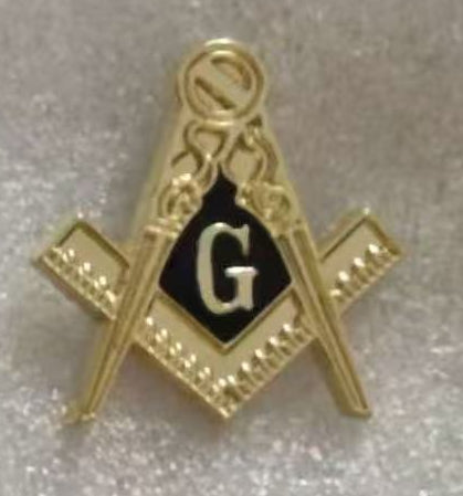 Masonic Gold Lapel Pin