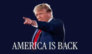 Trump America Is Back 3x5 Flags Ships October 7