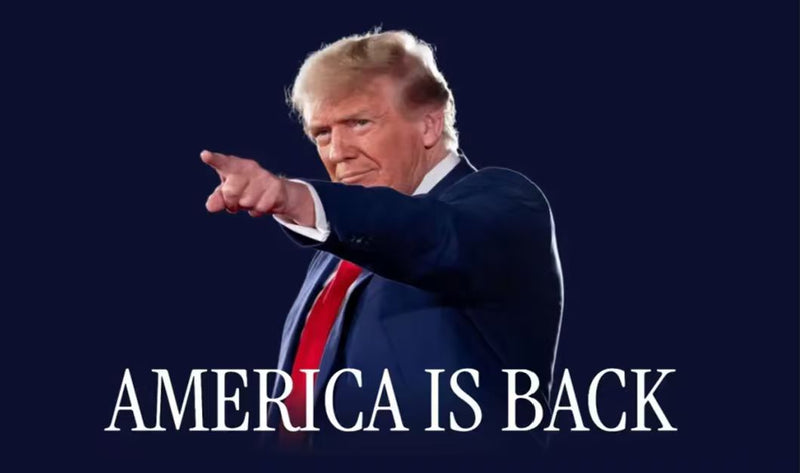 Trump America Is Back 3x5 Flags Ships October 7