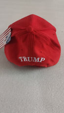 Donald Trump Signature Red Embroidered Cap