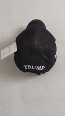 Donald Trump Signature Black Embroidered Cap