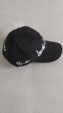 Donald Trump Signature Black Embroidered Cap