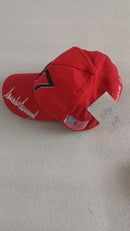 47 Signature Donald J Trump Red Embroidered Cap