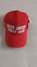 Make America Great Again 45 47 USA Red Embroidered Cap