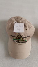 Gadsden Don' t Tread On Me Beige Embroidered Cap