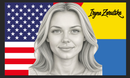 Iryna Zarutska American Ukrainian USA Memorial Flags 3x5 Feet Ukrainian American Flag Ships 10/1/2025 Made to Order